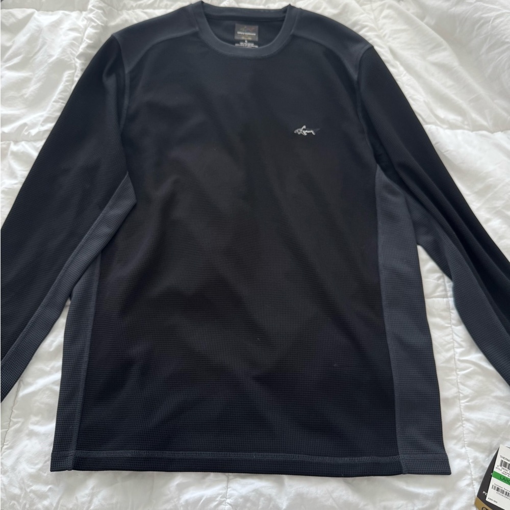 Greg Norman Collection Long Sleeve Tees in Black and Gray